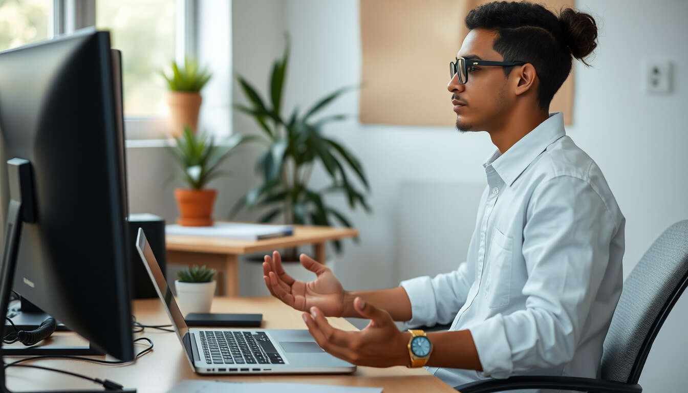 Discover effective strategies for managing stress as a developer, including techniques to prevent burnout and maintain work-life balance. Learn about the benefits of proper nutrition, exercise, and sleep for overall well-being in a remote work environment.