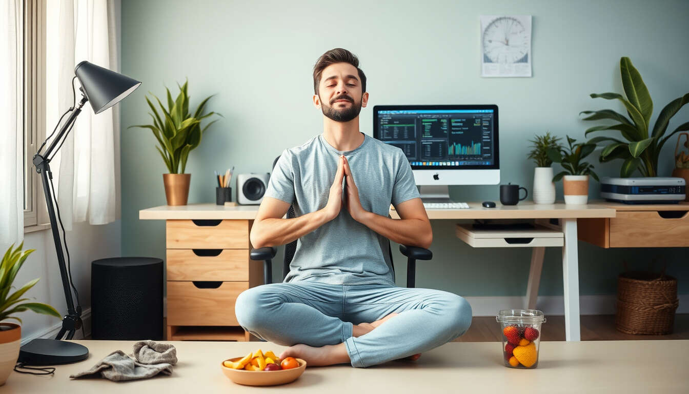 Developers often face anxiety from tight deadlines and remote work challenges. This article explores effective strategies for managing anxiety, preventing burnout, and achieving better work-life balance through practical tips on stress relief, ergonomics, nutrition, exercise, and sleep.