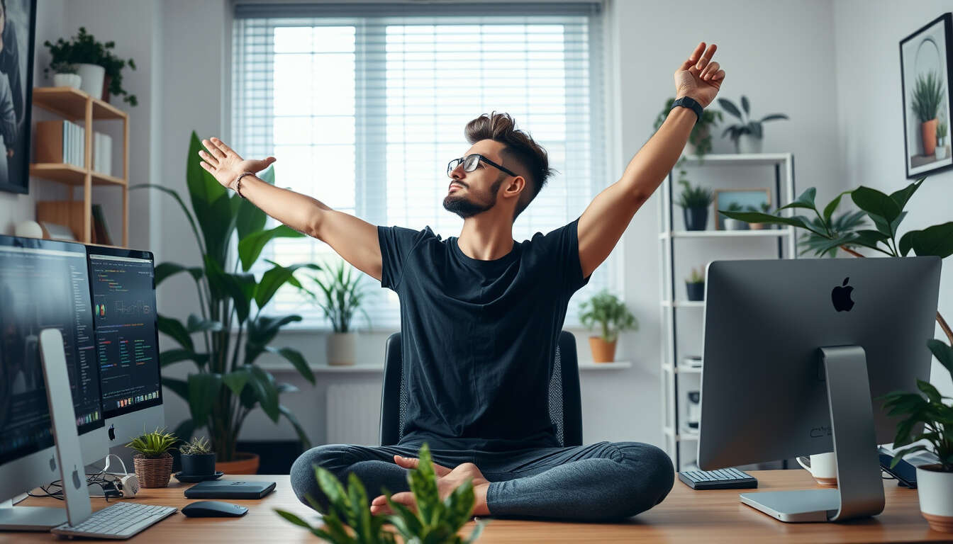 Maintaining health as a developer involves integrating active lifestyle choices to manage stress, prevent burnout, and achieve work-life balance. This article covers key areas like exercise, nutrition, sleep, and ergonomic practices, drawing from psychological insights to support sustainable well-being.