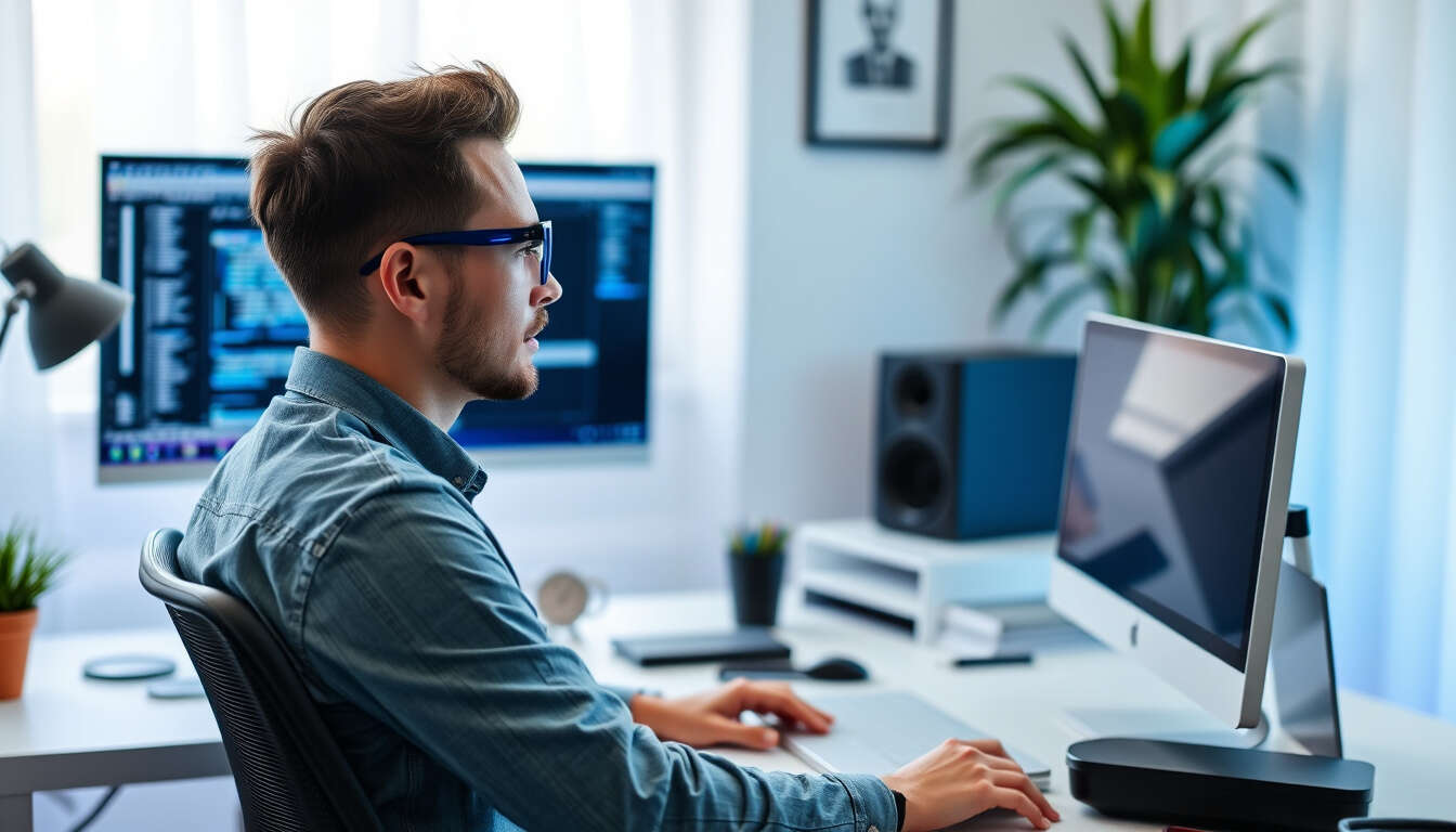 Software developers often face eye strain and sleep disruptions from prolonged screen exposure. This article explores blue light protection strategies, alongside stress management and work-life balance, to promote overall well-being and prevent burnout.